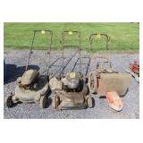 Push Mowers And Lawn Edger