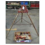 RIDGID Pipe Vise And Threading Tools