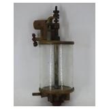 Hills McCanna Brass And Glass Oiler