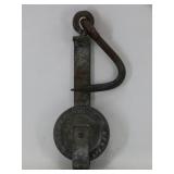 J Duncan Meat Hook Rail Roller