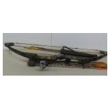 Compound Bow With Arrows And Quiver