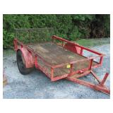 Single Axle Utility Trailer