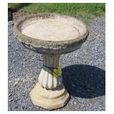Concrete Bird Bath