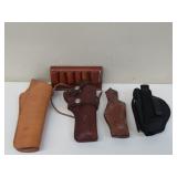 Leather And Nylon Handgun Holsters