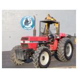 Case International 895 Tractor with Mower