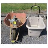 Wheelbarrow And Garden Cart