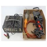 Battery Charger And Work Lights