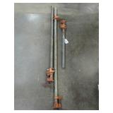 Pipe Clamps And Pipe Sections