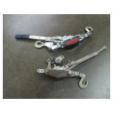 Ratcheting Cable Pullers