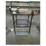 Bench Grinder, Vise And Work Stand