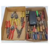 Screwdrivers, Snips And Hand Tools