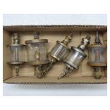 Antique Glass Sight Feed Oilers