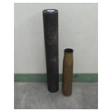 Large Military Artillery Cartridge Case
