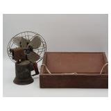 Primitive Collectibles And Table Fan
