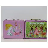 Barbie And Snow White Lunch Boxes