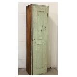 Painted Oak Box Cabinet