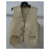 Artisan Made Buckskin Vest