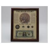 The Silver Story Coin Display