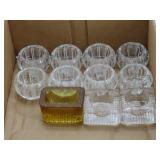 Cut Glass Open Salt Collection