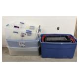 Sterilite And Rubbermaid Storage Totes