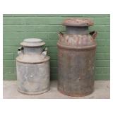 Steel And Galvanized Milk Cans