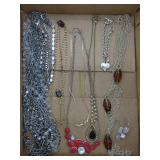 Costume Jewelry Necklace Collection