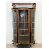 Bow Front China Cabinet