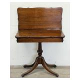 Mahogany Game Table