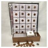 Lincoln Wheat Cents In Flips & Loose
