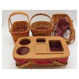 Longaberger Christmas Collection Baskets