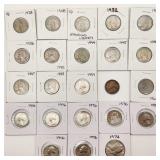 Standing Liberty & Washington Silver Quarters +