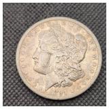 1891 Morgan Silver Dollar