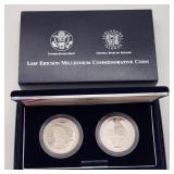 2000 Leif Ericson Silver Dollars (2) Set