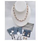 Silver + Pearls & Mother of Pearl Jewelry
