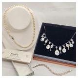 Silver Jewelry Pearls, Creative Gems Etc