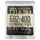 Virginia License Plates