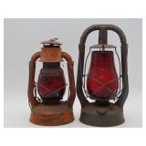 Dietz Ruby Globe Barn Lanterns