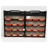 Two Hardware Bin Organizers