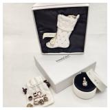 Pandora Silver Charms Incl 2014 Christmas