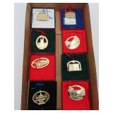Page County Brass Christmas Ornaments
