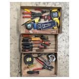 Assorted Hand And Measuring Tools
