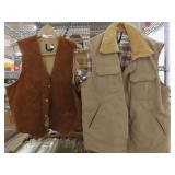 Wrangler And Woolrich Vests