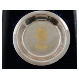White House Sterling Lincoln Plate