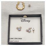 14K & 10K Earrings Single & As-Is Mickey