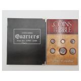 State Quarters And Biblical Coin Albums