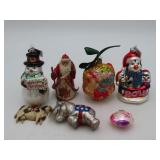 Waterford, Radko And Jim Shore Ornaments