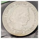 1893 Columbian Exposition Silver Commemorative