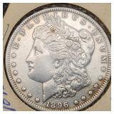 1896 Morgan Silver Dollar