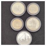 1986-S Ellis Island Silver Dollars & Clad Halves