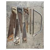 Assorted Hand Saws